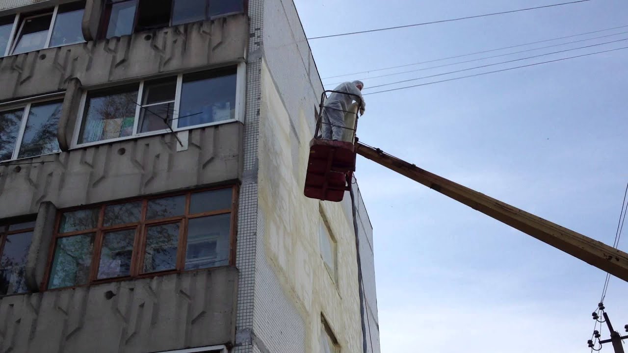 Внешняя и внутренняя теплоизоляция панельных домов - Прайм ППУ